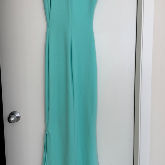 Elizabeth Claire Taylor "Couture for Everybody" Sea Foam Gown XS - Picture 6 of 8